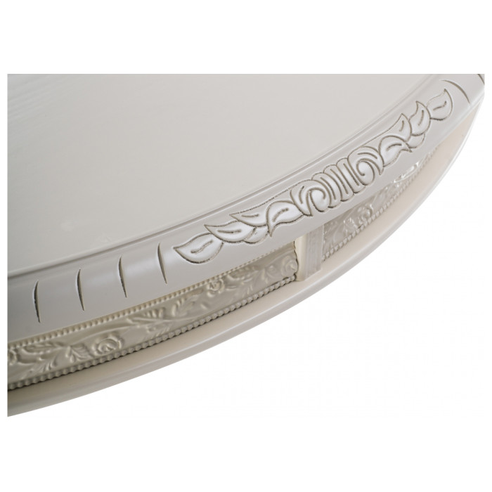 Деревянный стол Кантри 160 овальный крем