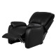 Кресло-реклайнер Майами, 2 мотора, черный