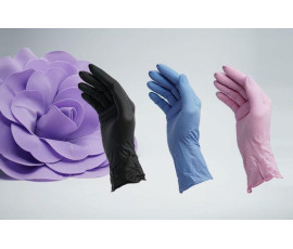 Перчатки нитриловые