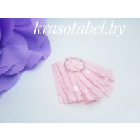 ПАЛИТРА-ВЕЕР НА КОЛЬЦЕ розовые