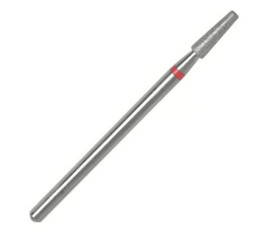 ФРЕЗА АЛМАЗНАЯ УСЕЧЕННЫЙ КОНУС Ø2,3ММ, КРАСНАЯ