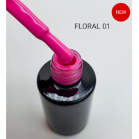 Гель лак Black Floral 01, 8 мл