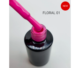 Гель лак Black Floral 01, 8 мл