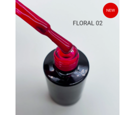 Гель лак Black Floral 02, 8 мл