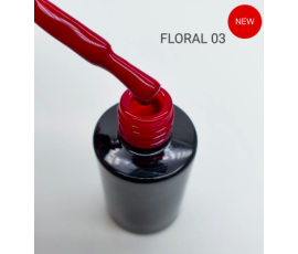 Гель лак Black Floral 03, 8 мл