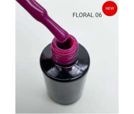 Гель лак Black Floral 06, 8 мл