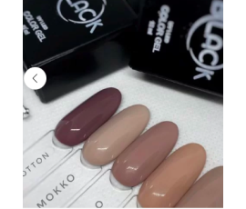 Гель лак Black Mokko, 12мл
