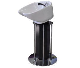 Парикмахерская мойка «ХЕЛЬГА-2» на стойке без кресла, РАКОВИНА ГЛУБОКАЯ КЕРАМИКА